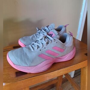 ADIDAS Rapidmove Trainer Women's Pink and Gray Sneakers Sz. 9